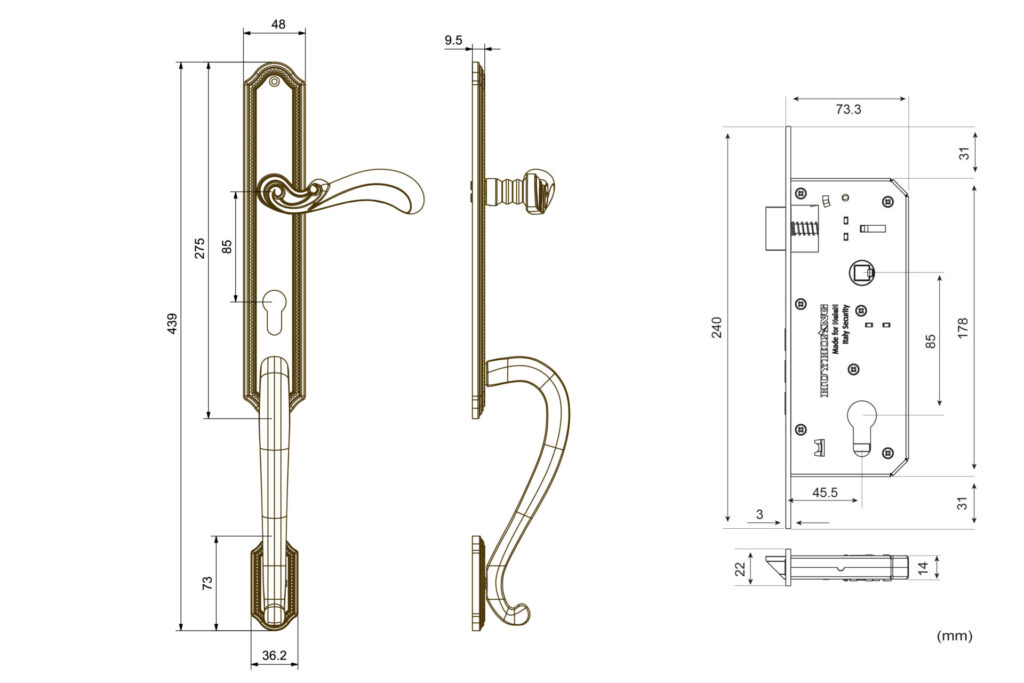 HC 85PDS PRINCE PVD Gold