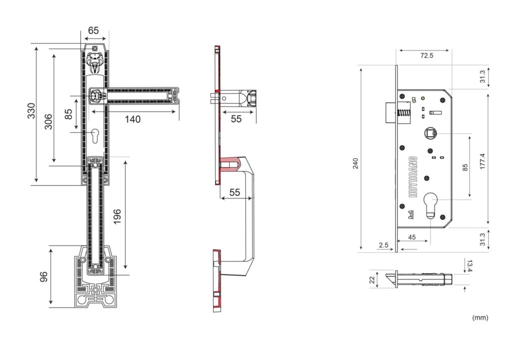 Thông số kỹ thuật khóa HCP 8528DS