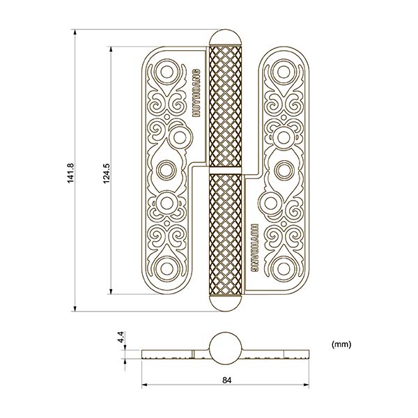 Bản lề cối HCP 2901