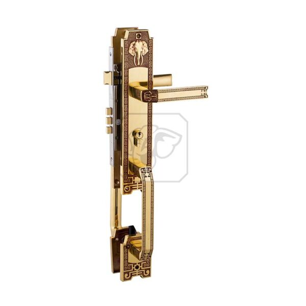 Khóa HC 8528DS lắp đặt cửa đại sảnh, cửa chính