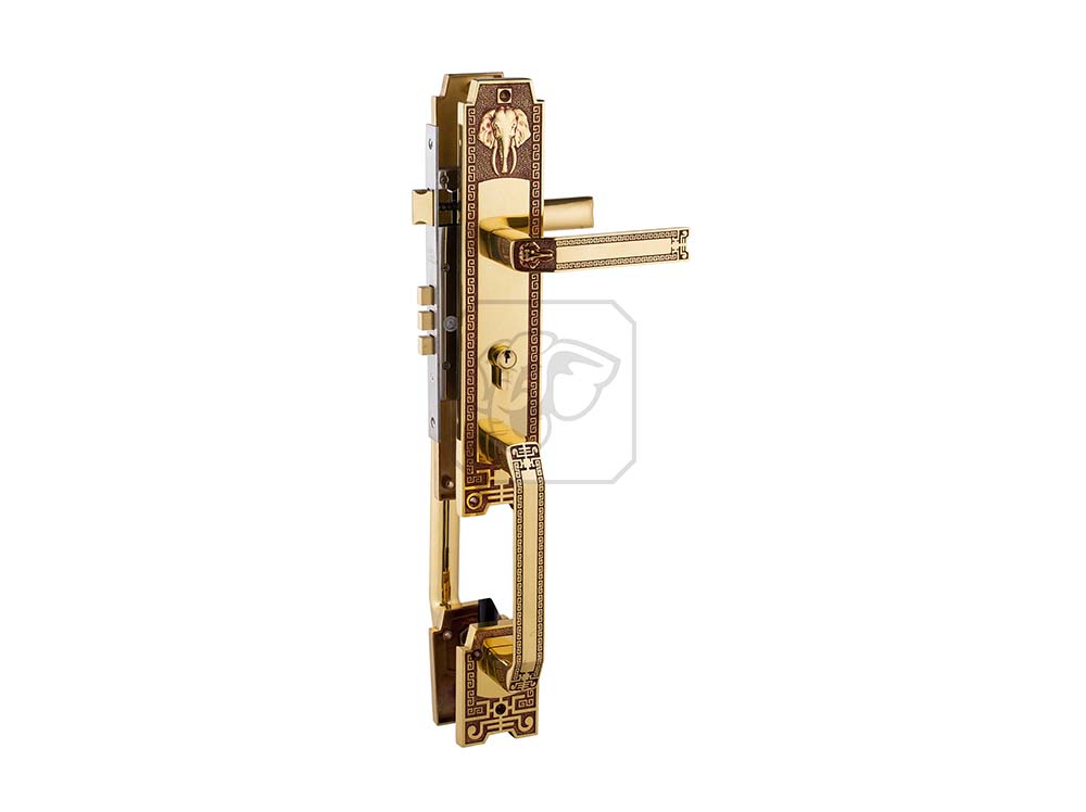 Khóa HC 8528DS lắp đặt cửa đại sảnh, cửa chính