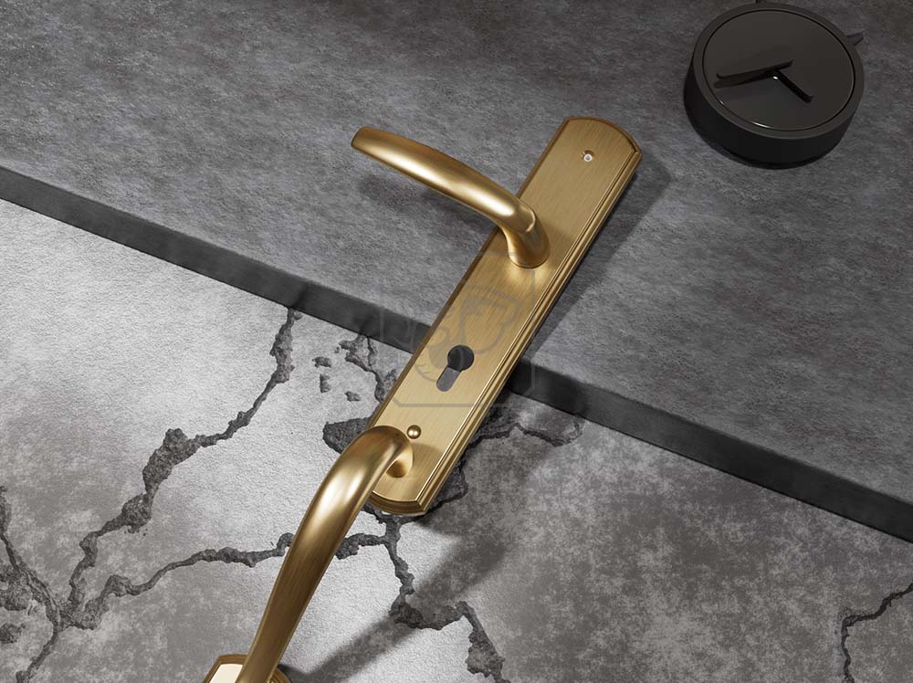 Khóa Huy Hoàng HCX 8566DS được làm bằng chất liệu đồng cao cấp, thiết kế hiện đại